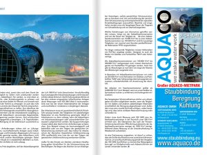 AQUACO Beitrag Magazin Abbruch und Recycling